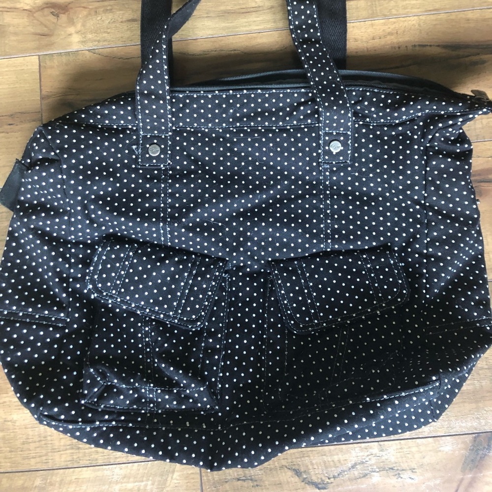 Thirty One Causal Cargo in Swiss Dot